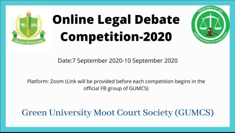 Legal Debate Competition 2020