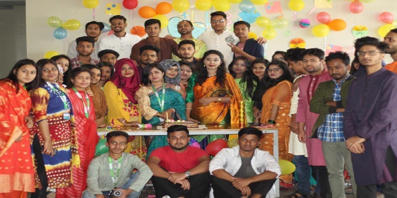 Celebrated 1st Falgun, 1426 by the Students