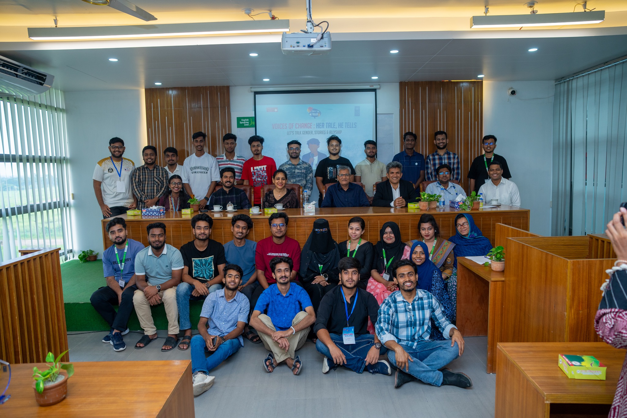 Successful Organization of "Her Tale, He Tells" Campaign by UNDP in Collaboration with Dept. of Law, GUB at Green University of Bangladesh