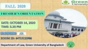 Fall Orientation Program 2020