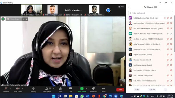 Successfully organized the session-3 of the series discussion titled "From the Desk of the Dean || Let’s Talk About Etiquette & Netiquette: Our Social & Institutional Behavior"